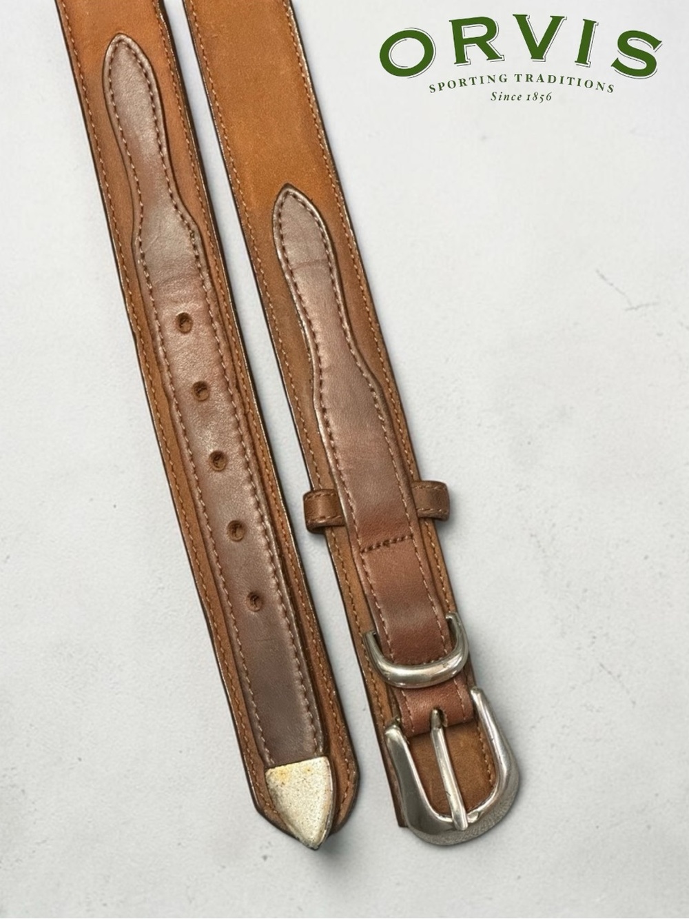 Orvis 5591 Leather Ranger Belt